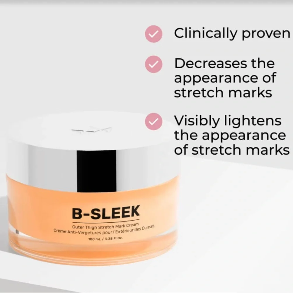 MAELYS B-Sleek B-SLEEK Outer Thigh Stretch Mark Cream 3.38oz NIB Sealed $49
